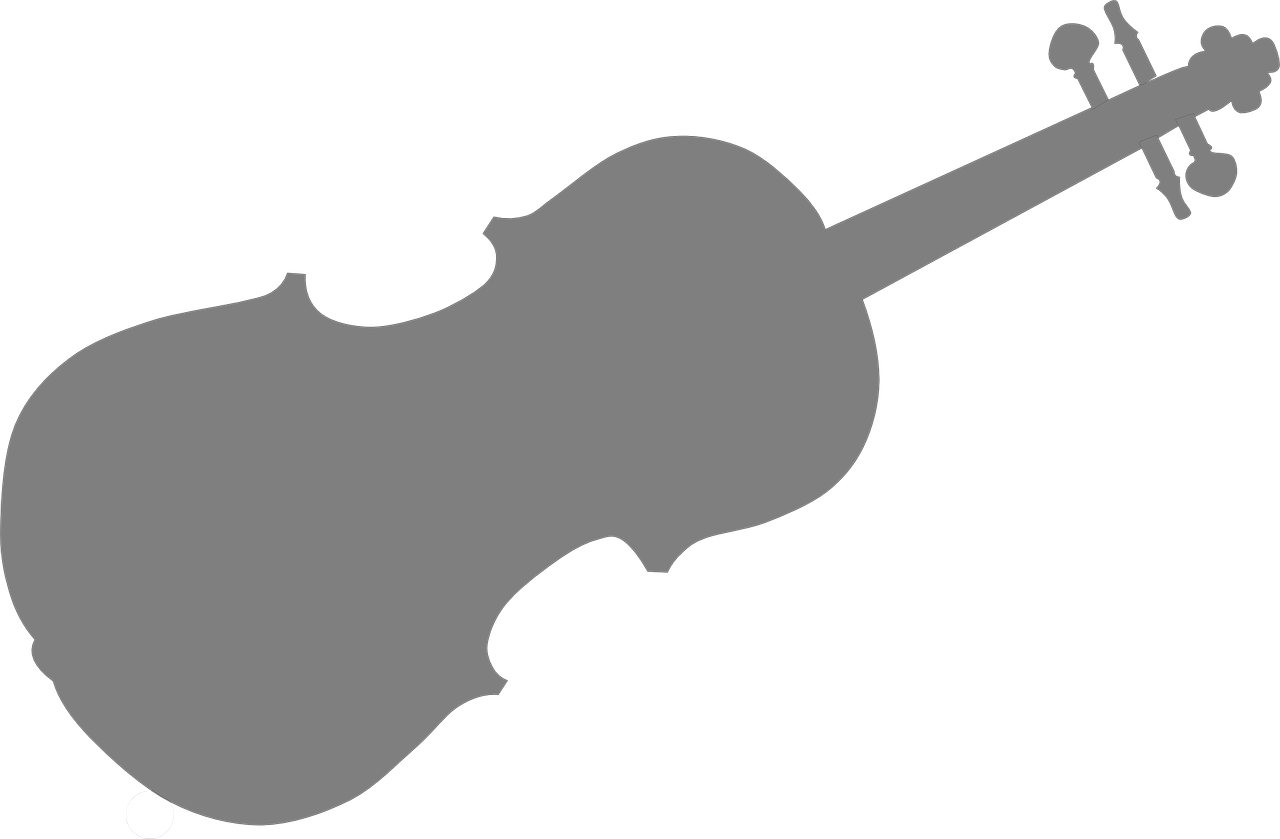 violin string instrument silhouette free photo