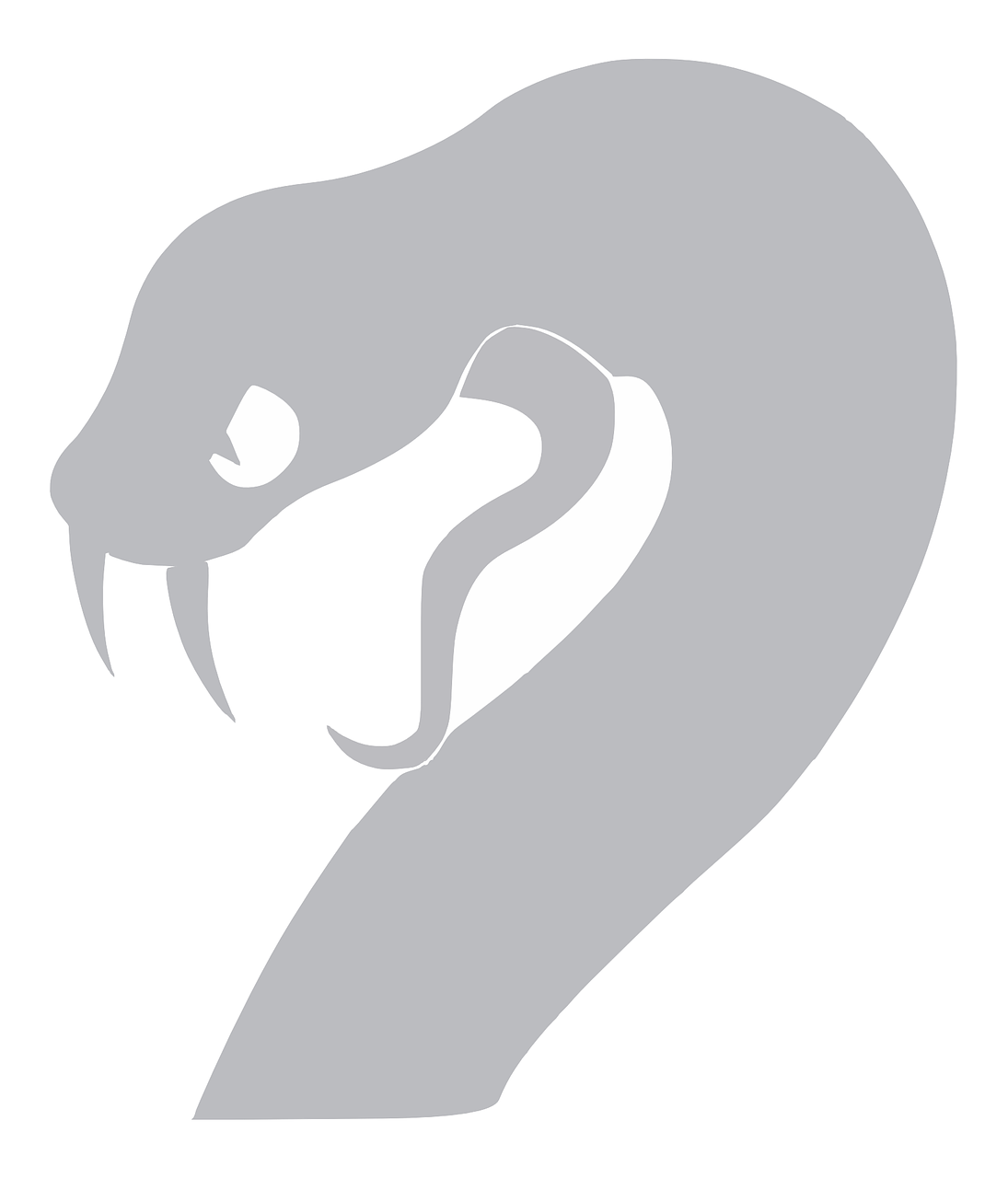 viper snake silhouette free photo