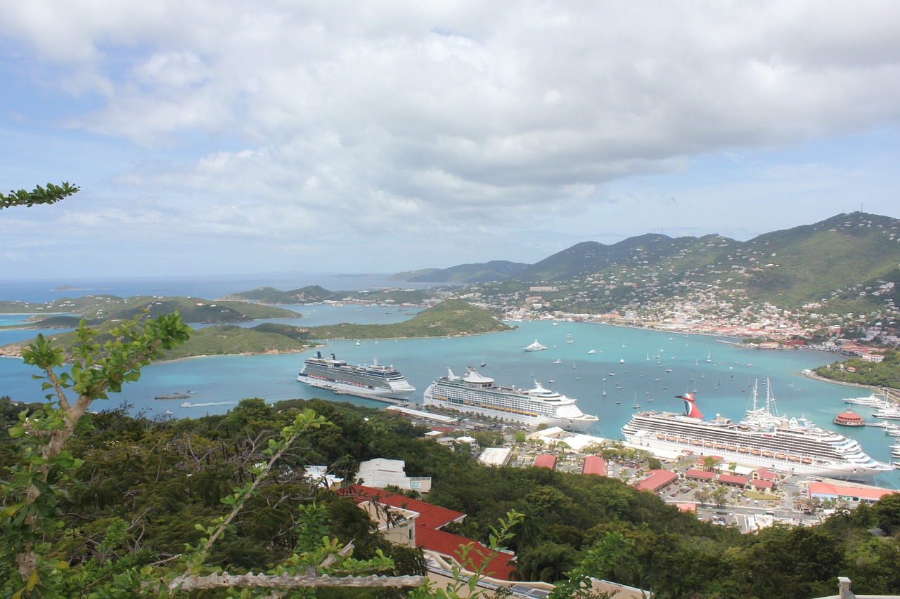 virgin islands cruise ship st thomas free photo