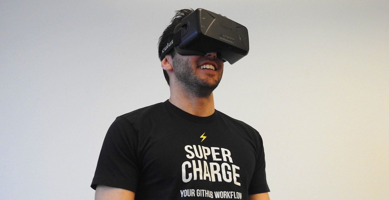 virtual reality oculus technology free photo