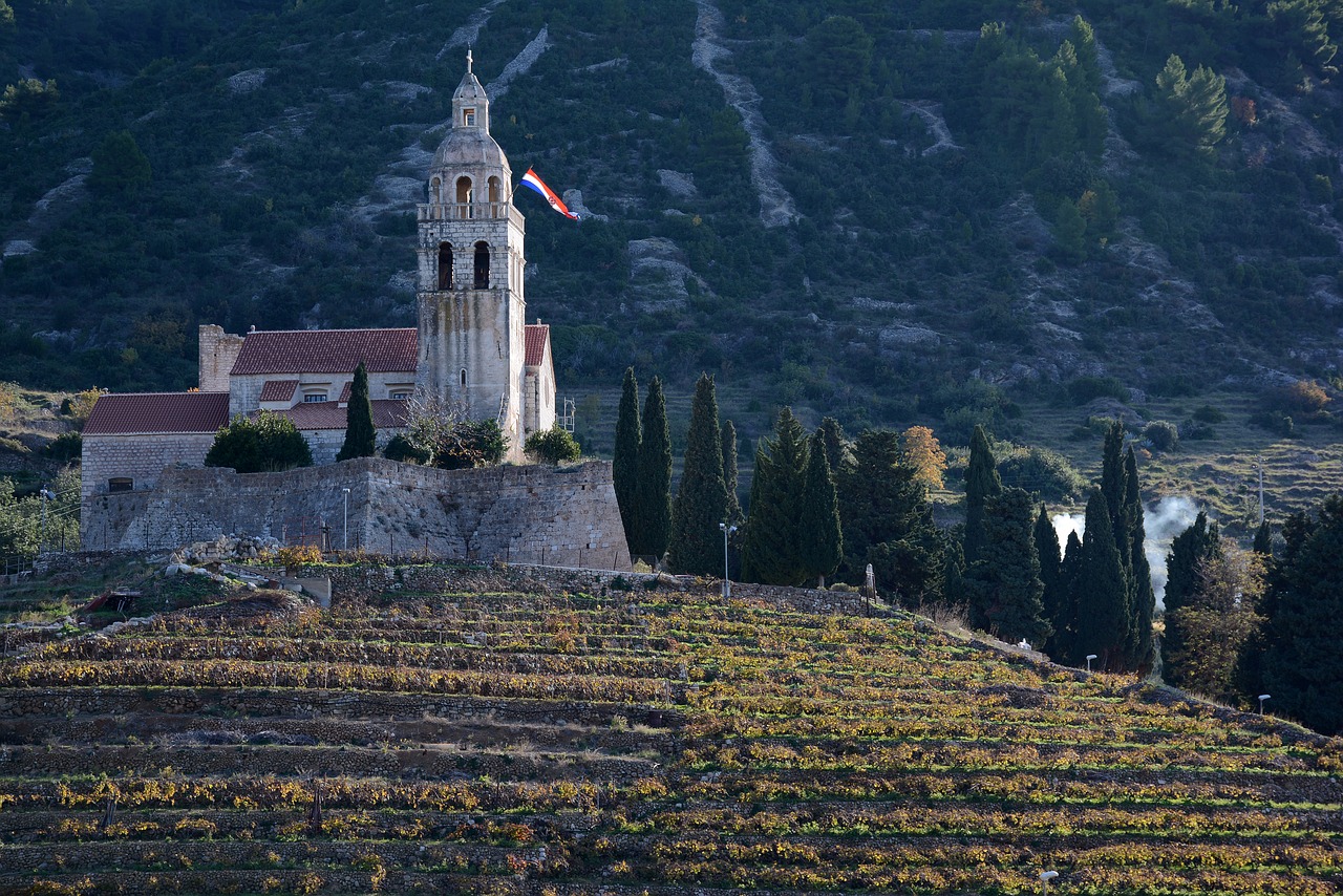 vis croatia church free photo