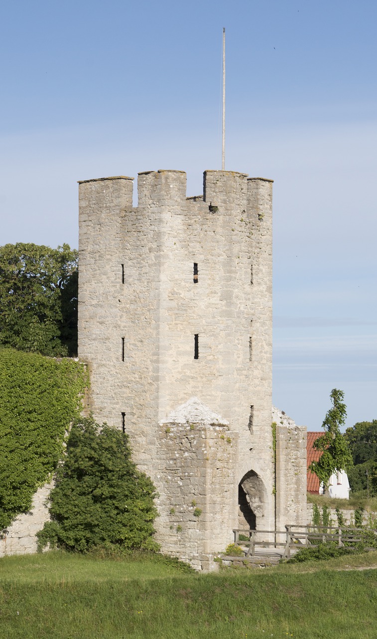 visby sweden wall free photo