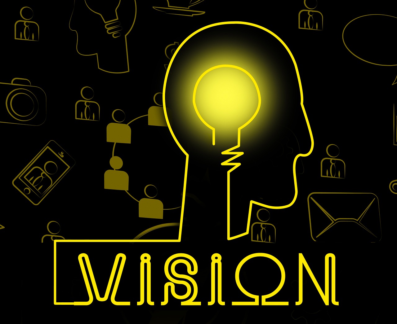 vision ideas objectives free photo