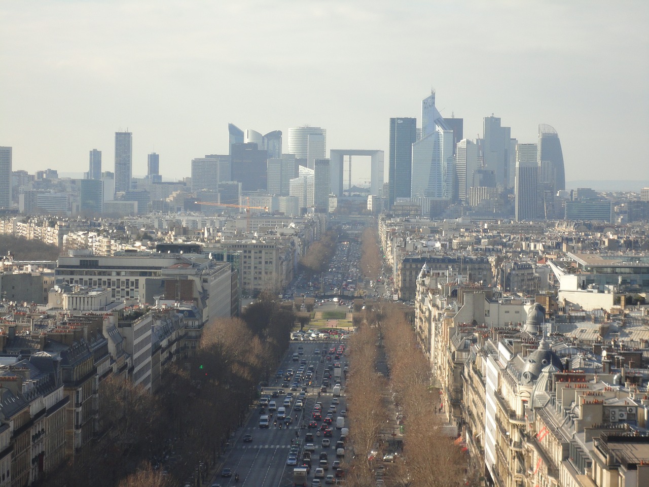 vista paris france free photo