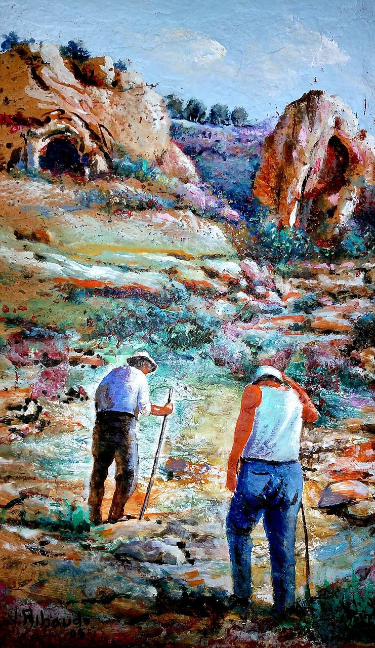 vittorio ribaudo impressionism sicilian painting free photo