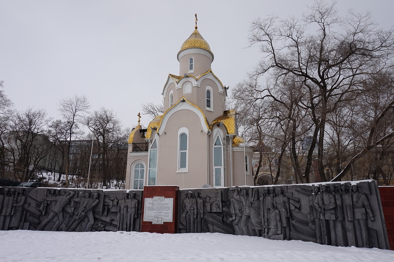 vladivostok russia-orthodox church free photo