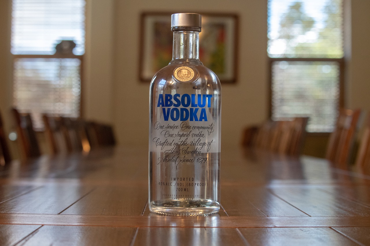 vodka  alcohol  absolute free photo