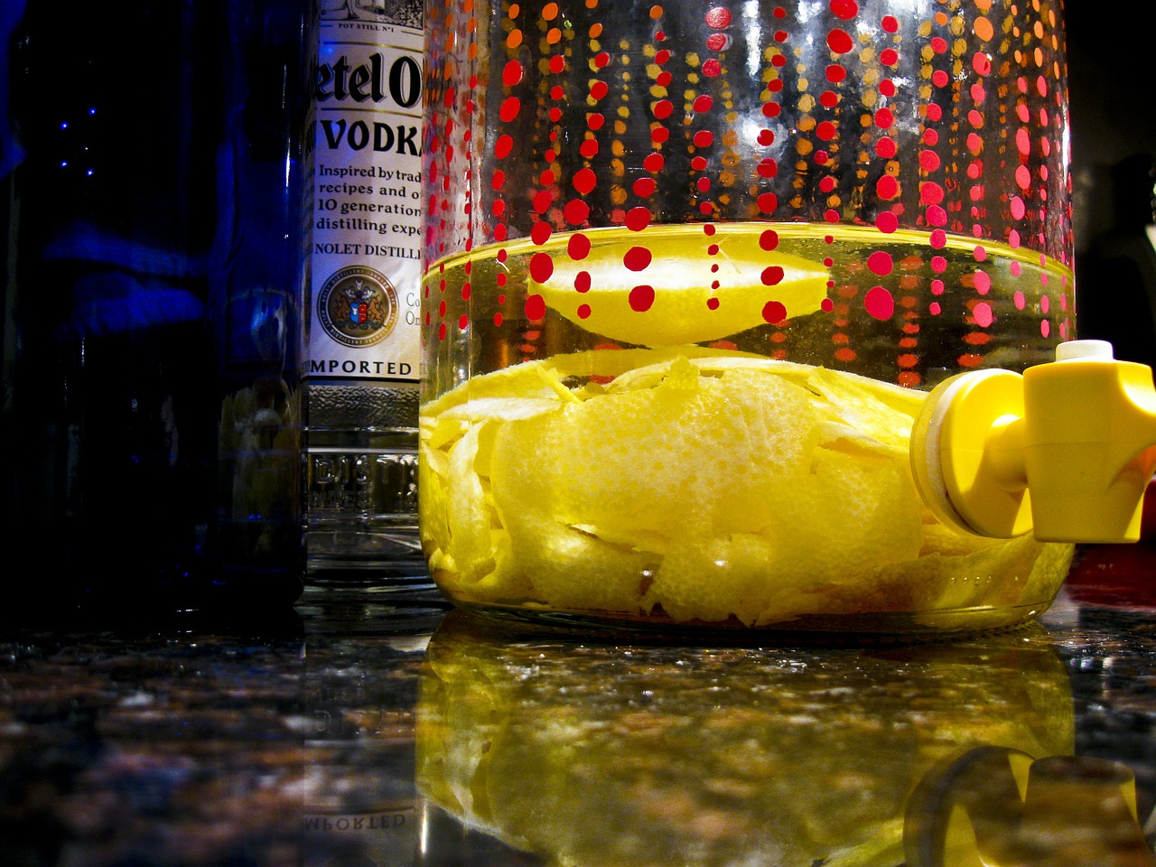 vodka lemon lemon cello free photo
