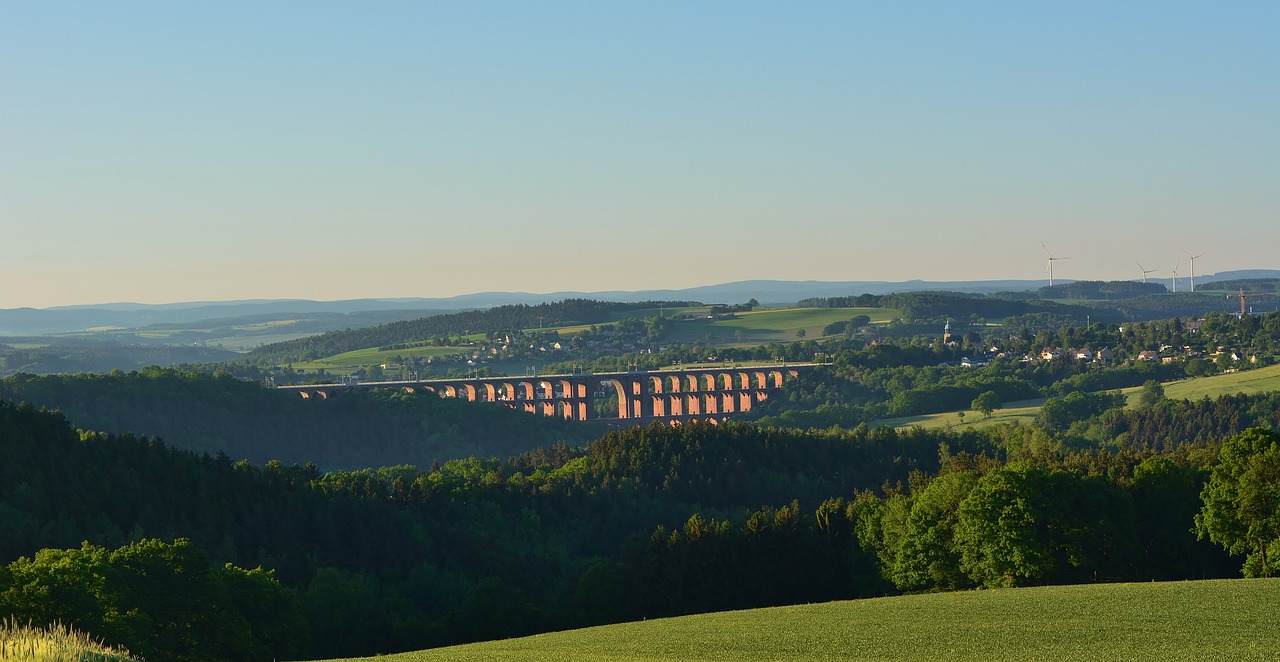 vogtland  viaduct  architecture free photo