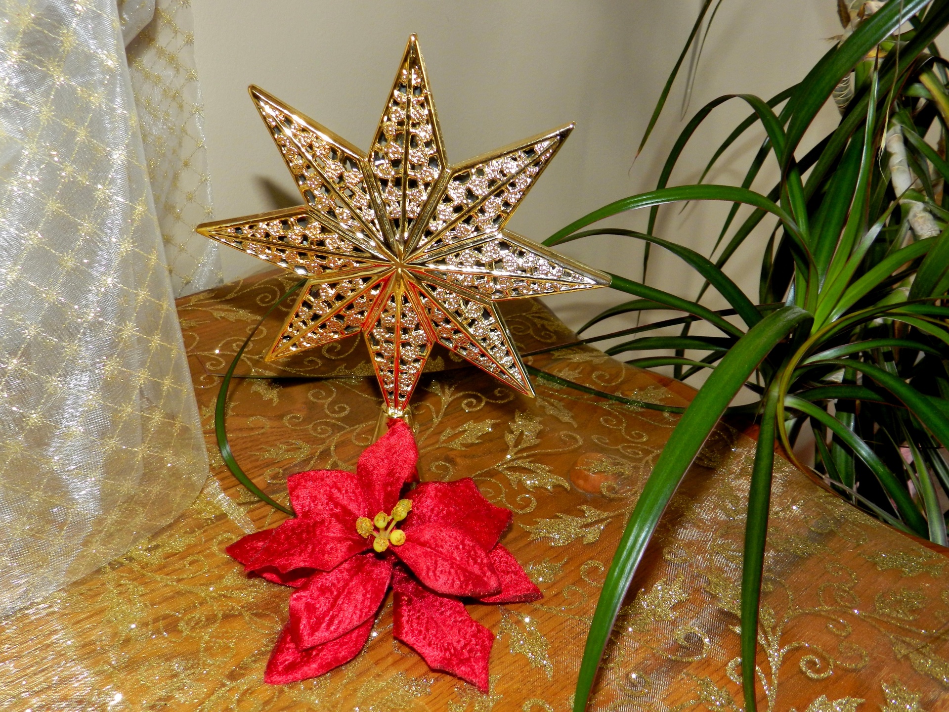 christmas ornaments flower free photo