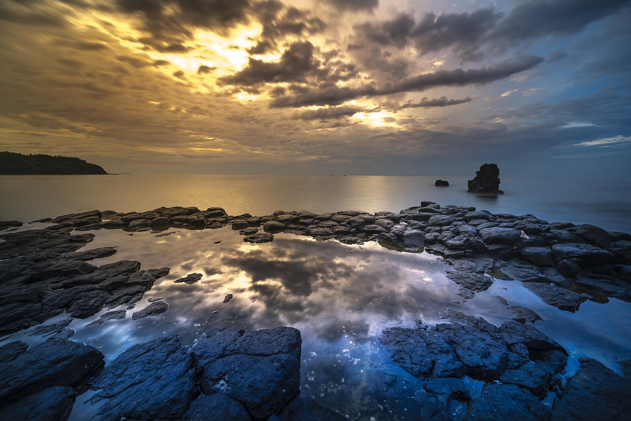 volcanic rock coral adventure free photo