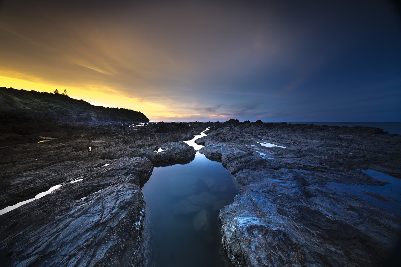 volcanic rock coral adventure free photo