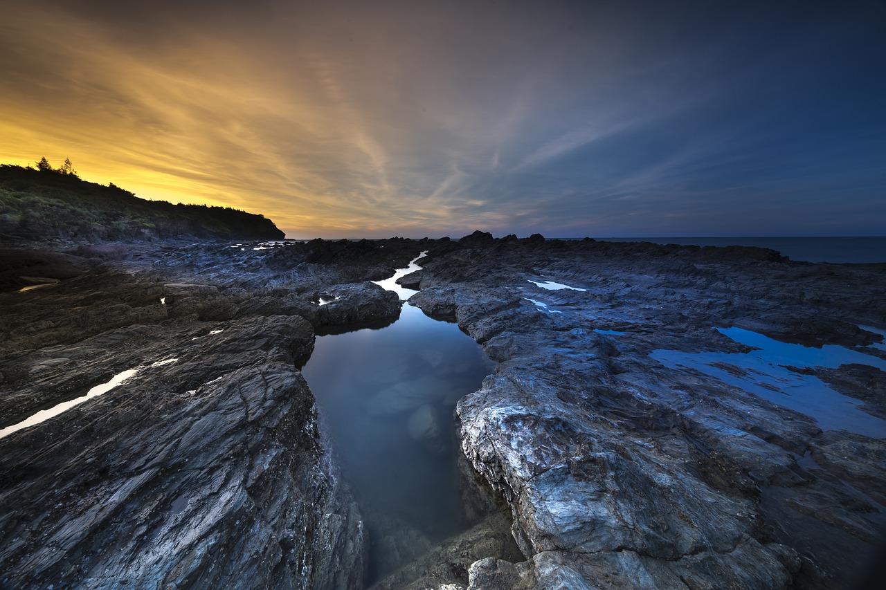 volcanic rock coral adventure free photo