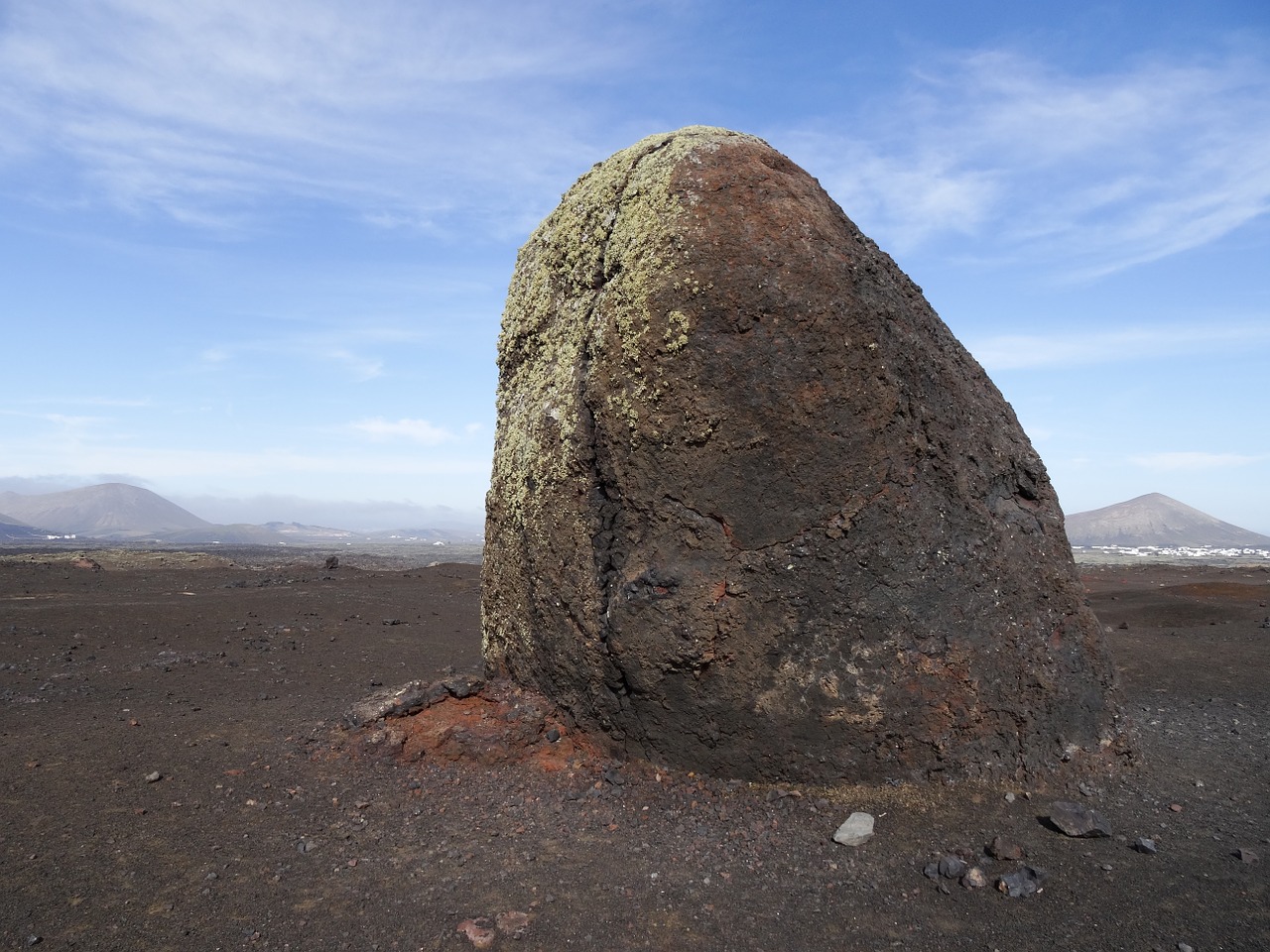 volcanic stone rock lanzarote free photo