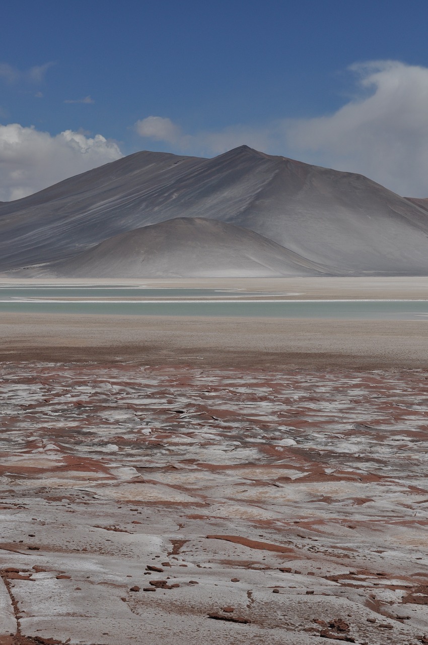 volcano landscape desert free photo