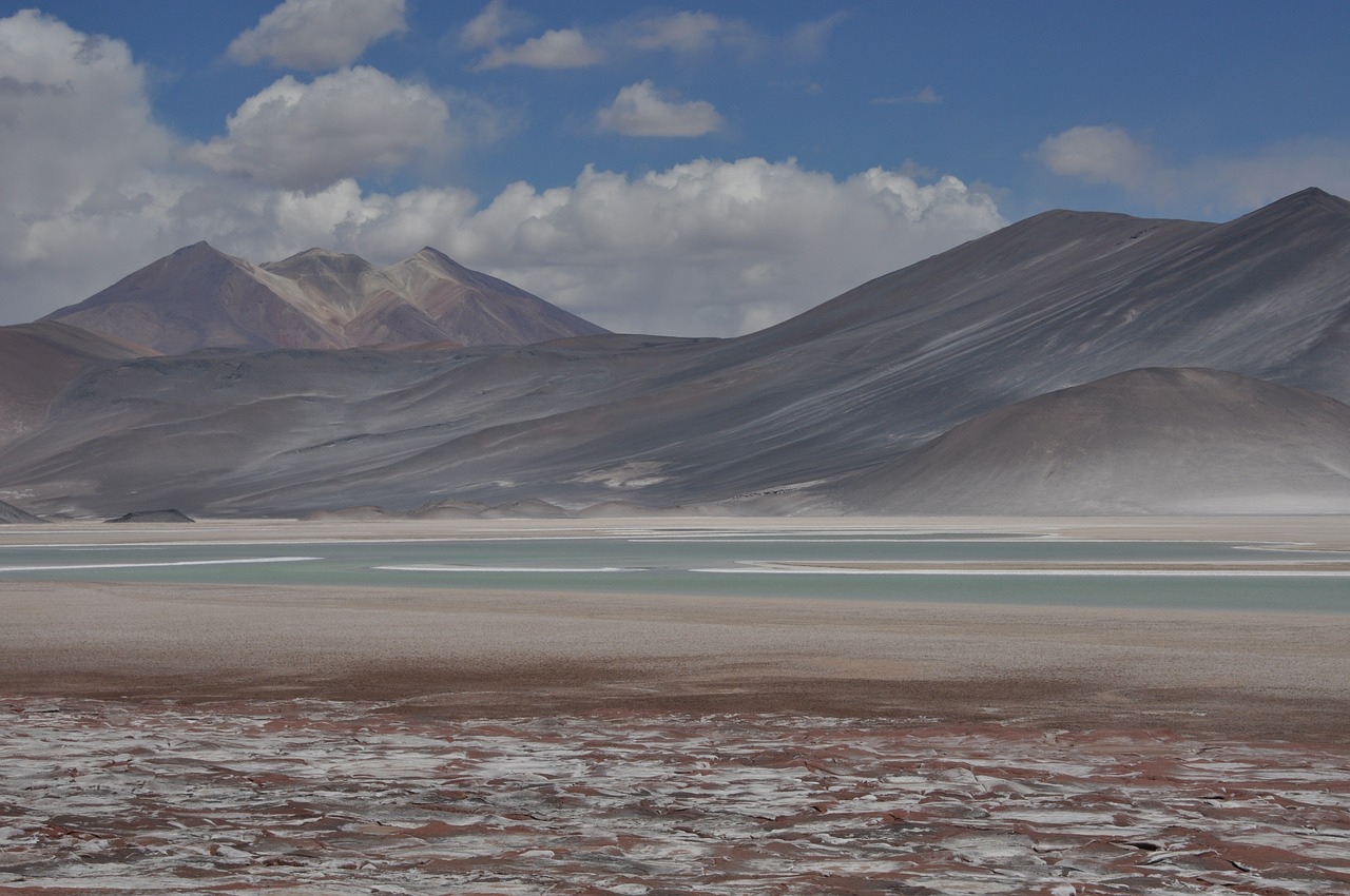 volcano landscape desert free photo