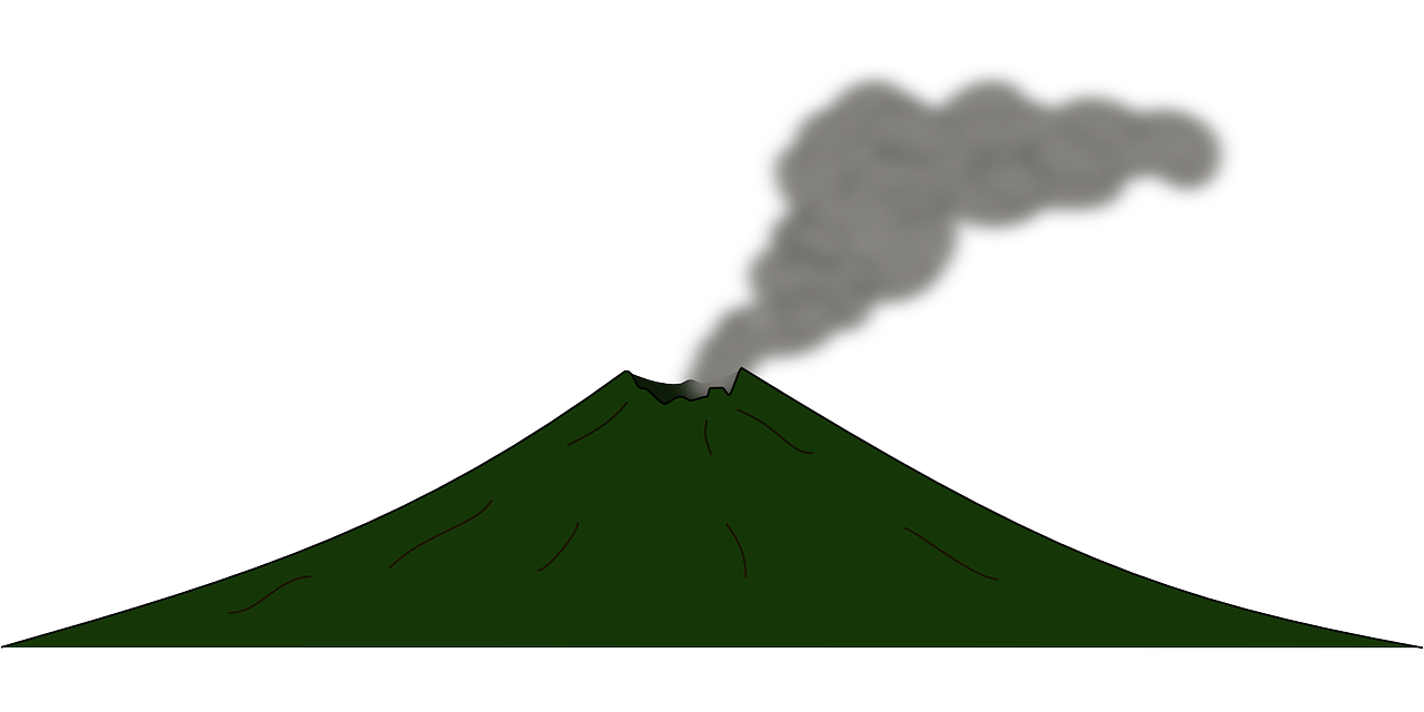 volcano disaster eruption free photo