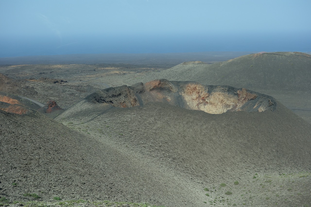 volcano origin hole free photo
