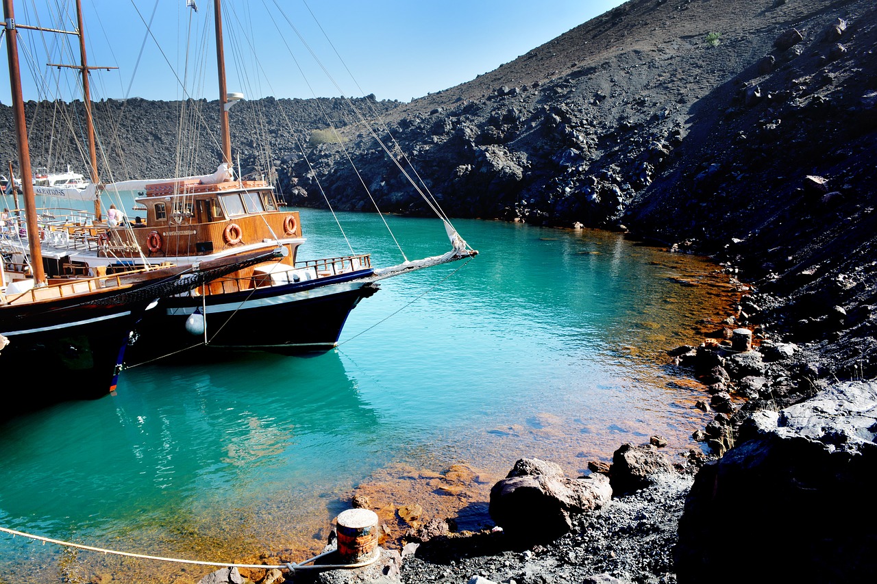 volcano greece eruption free photo