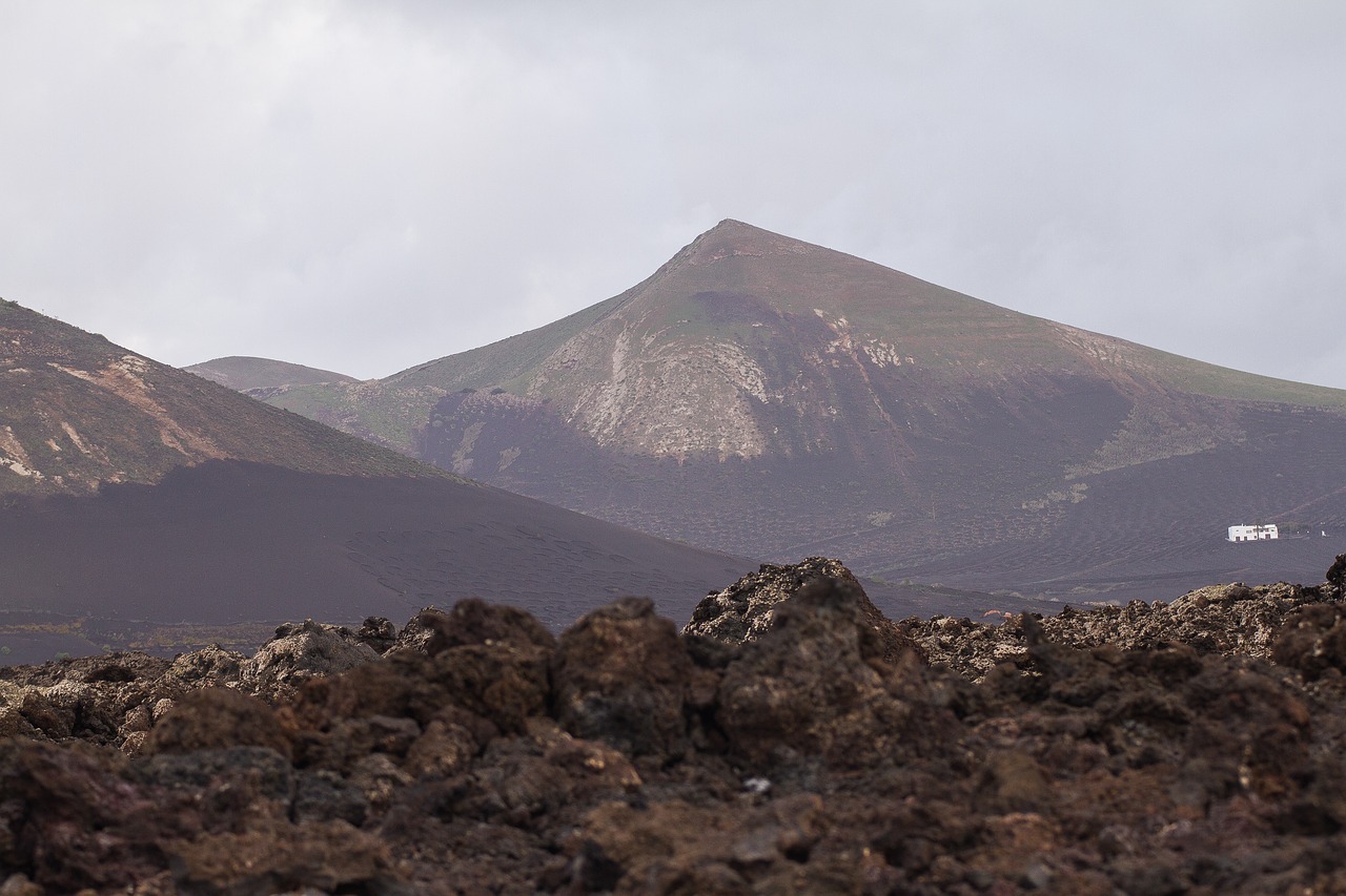 volcano lanzarote canary islands free photo