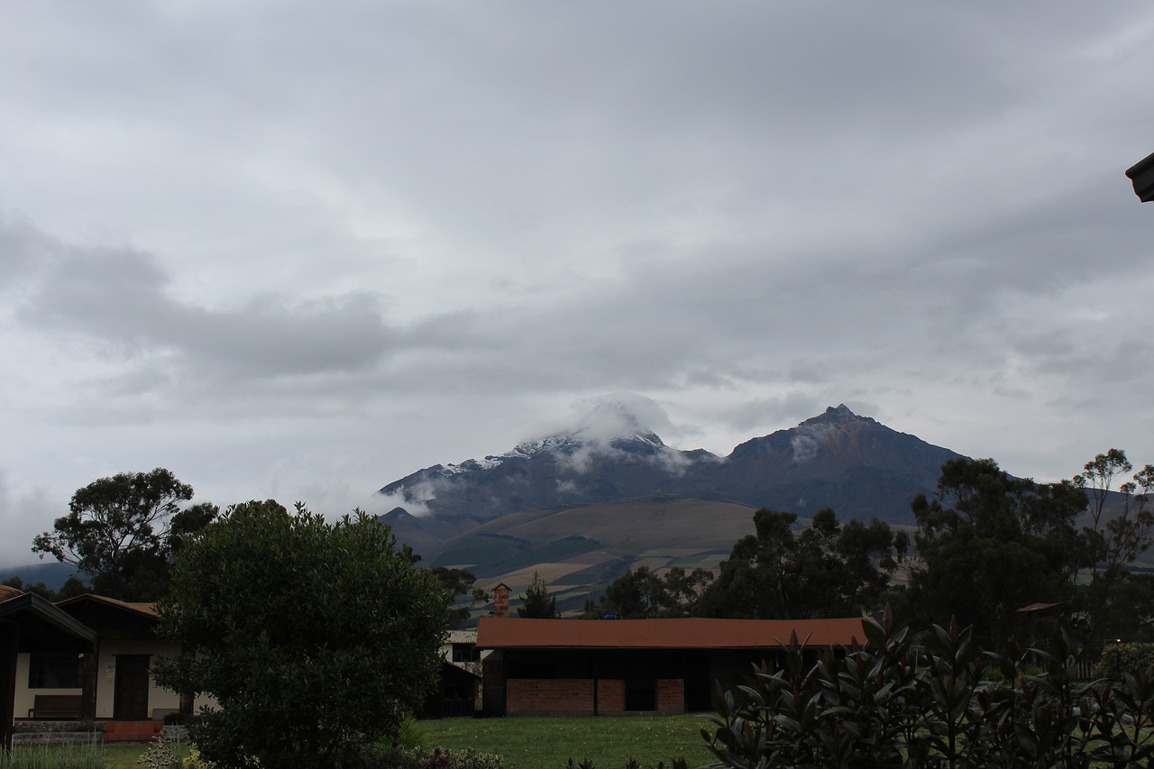 volcano nevado landscape free photo