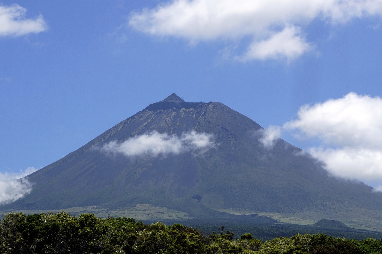 volcano terceira azores free photo