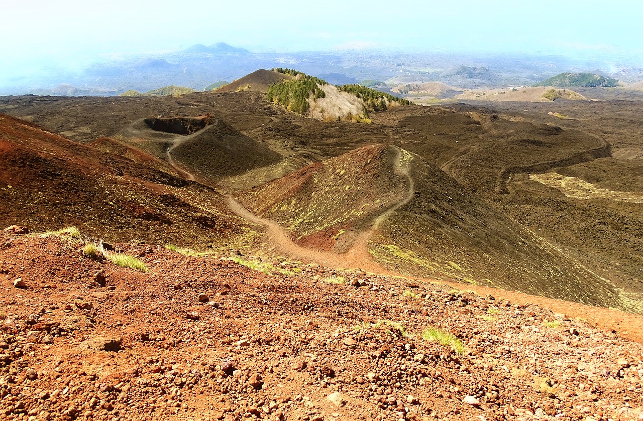 volcano etna sicily free photo