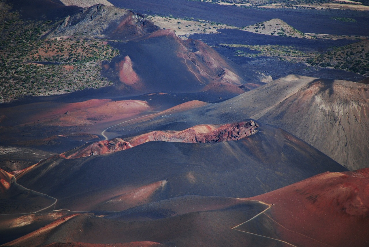volcano hawaii crater free photo
