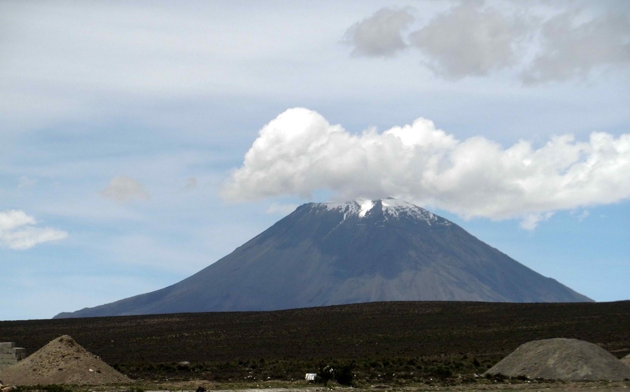 volcano mountain landscape free photo