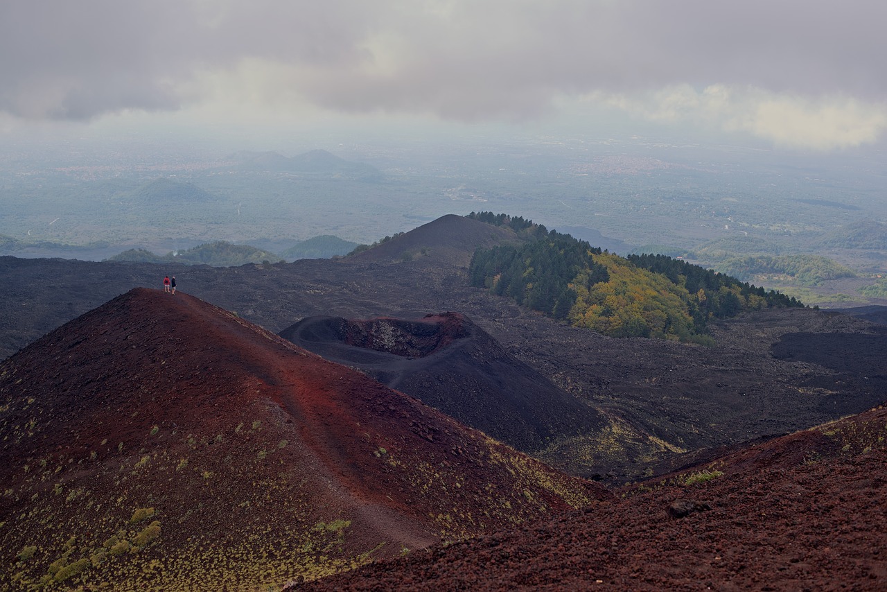 volcano  etna  lava free photo