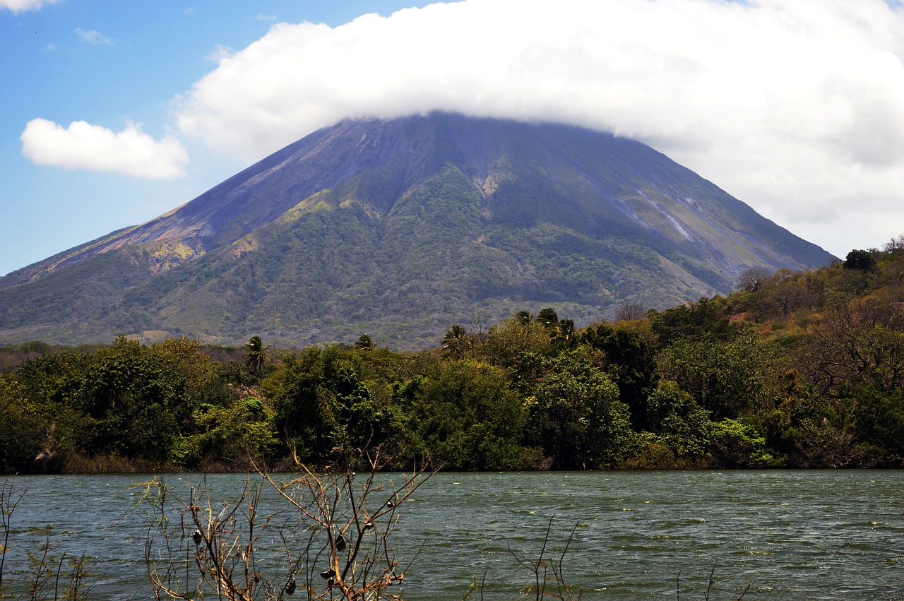 volcano  ometepe  nicaragua free photo