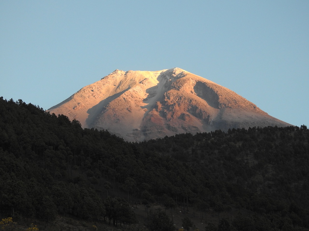 volcano  pico de orizaba  mexico free photo