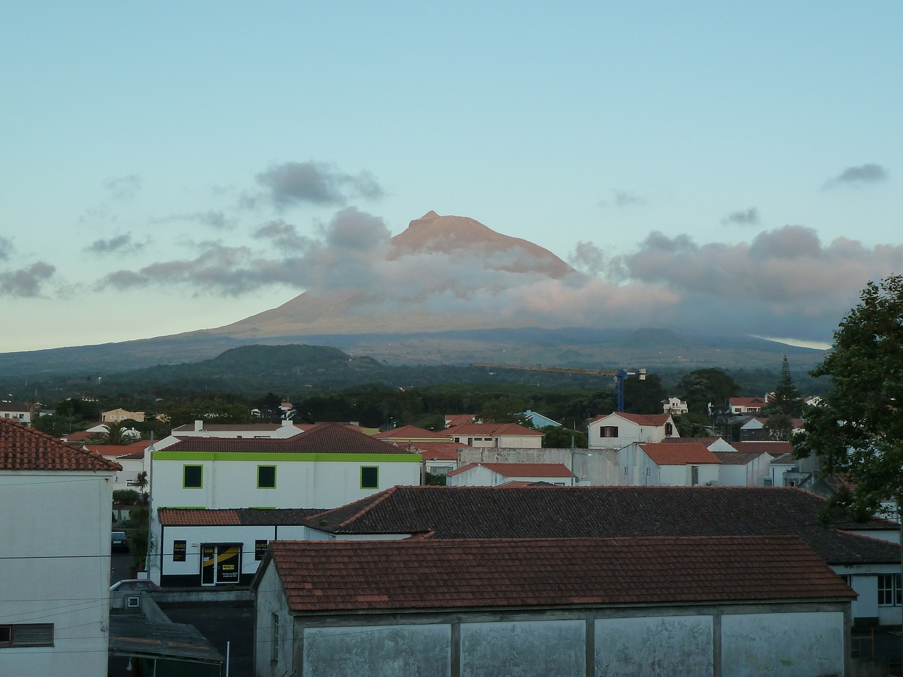 volcano pico azores free photo