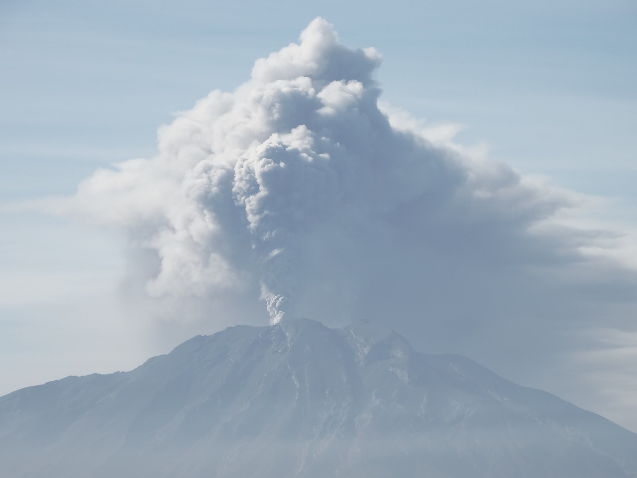 volcano eruption chile free photo