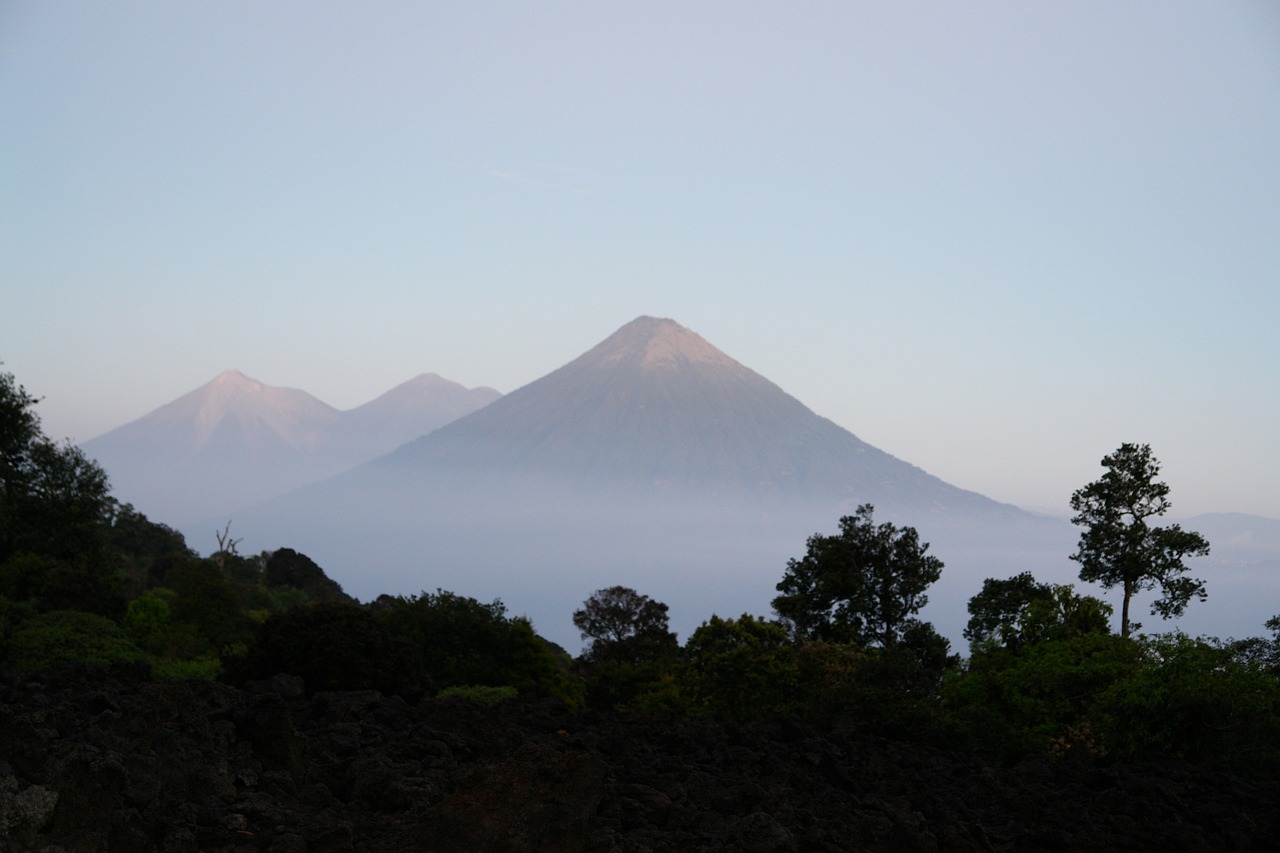 volcanoes landscape nature free photo