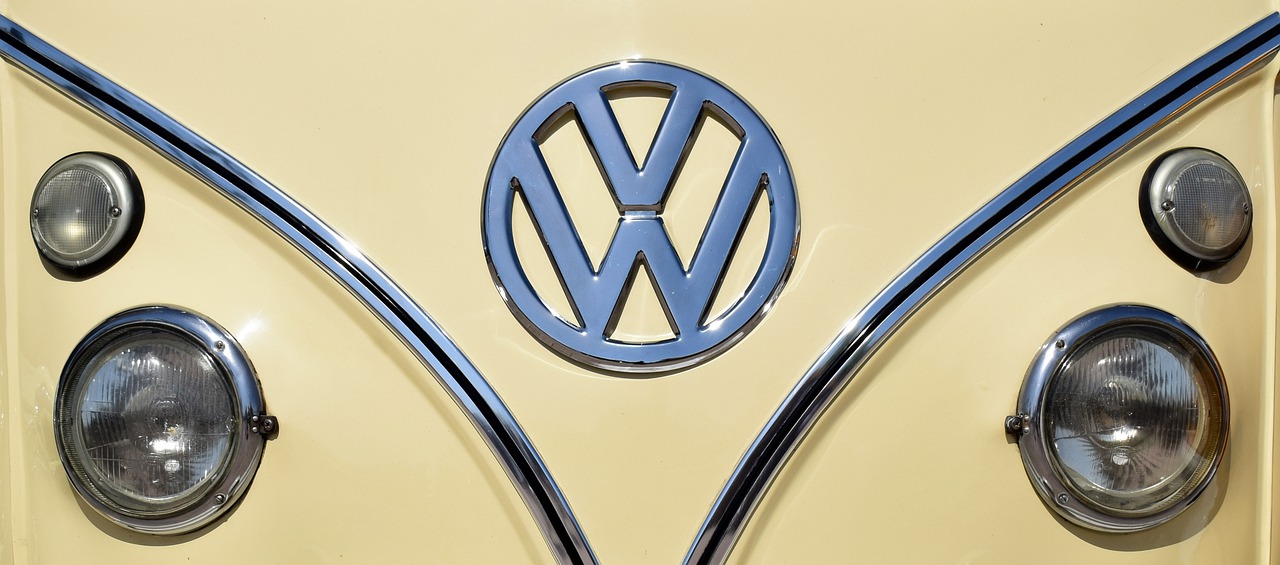 volkswagen  headlights  car free photo