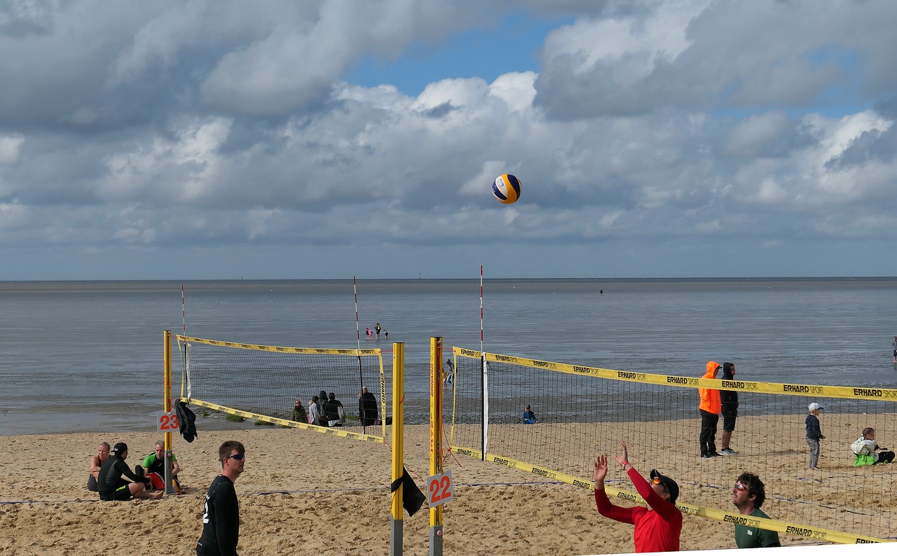 volleyball beach volleyball beach free photo