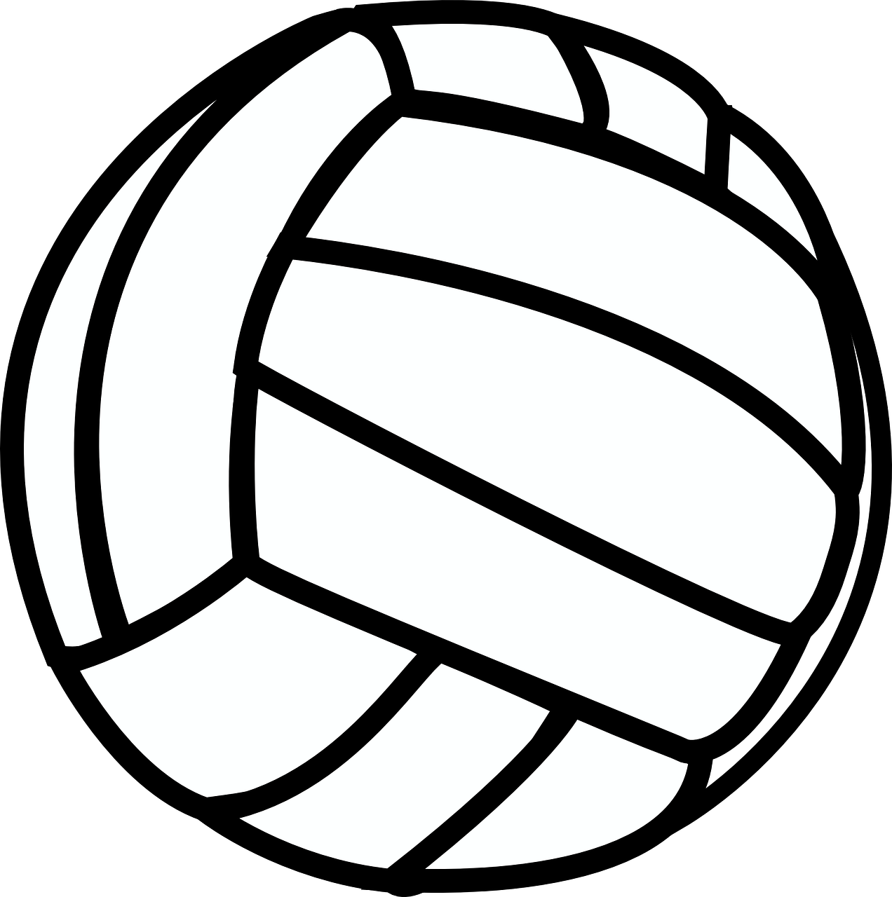 volleyball sport black free photo