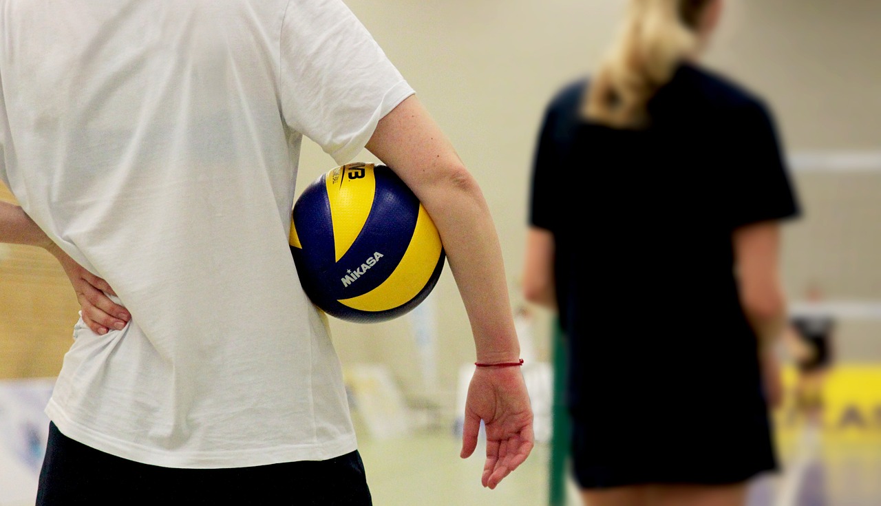 volleyball sport ball free photo