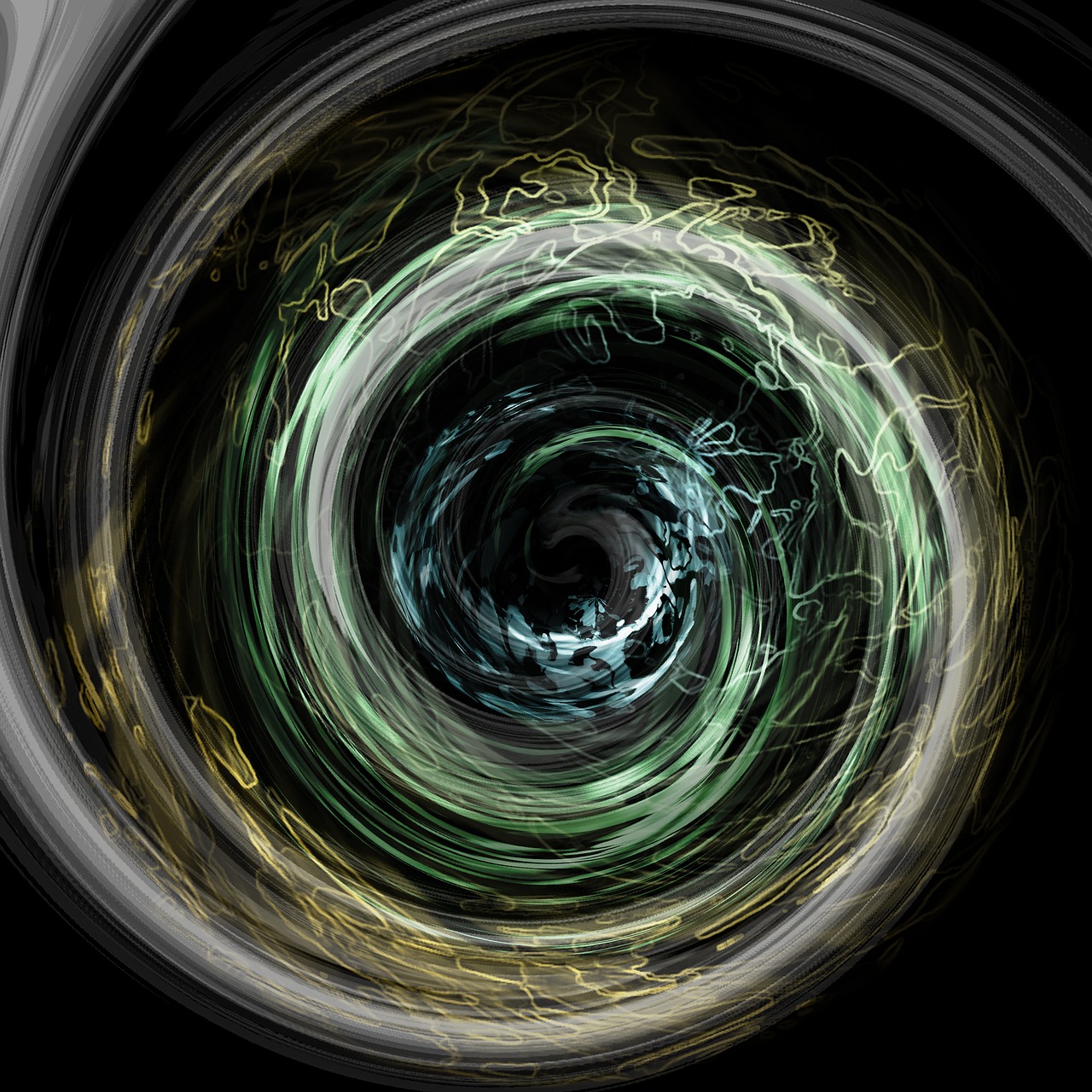 vortex  abstract form  art free photo