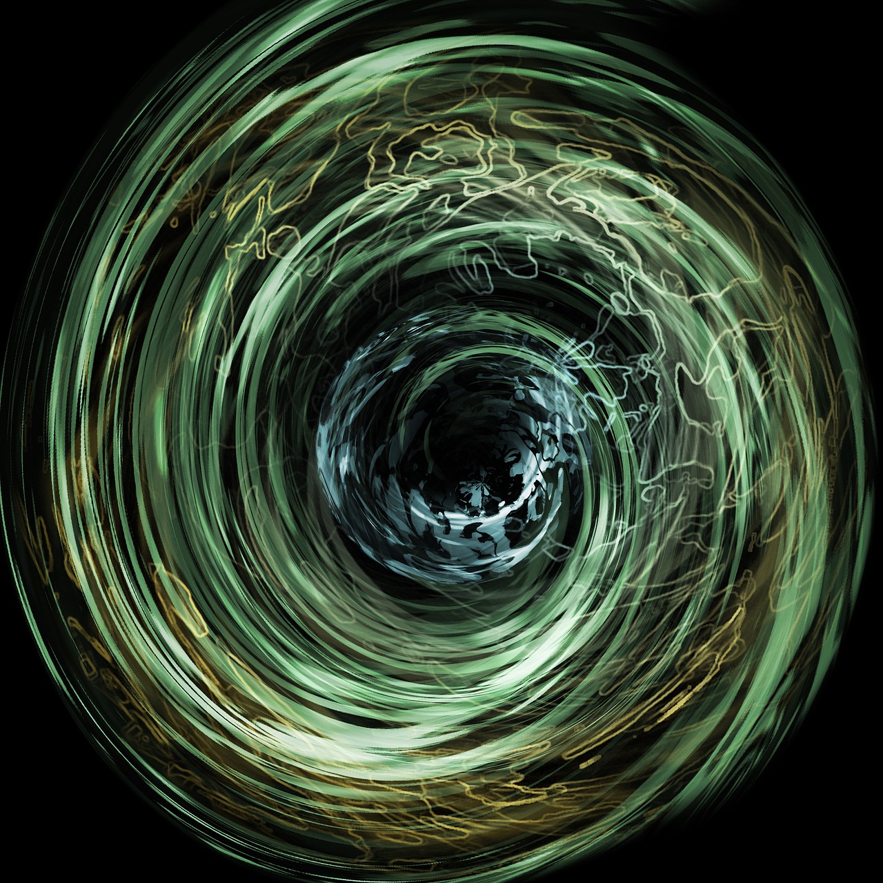 vortex  abstract form  art free photo