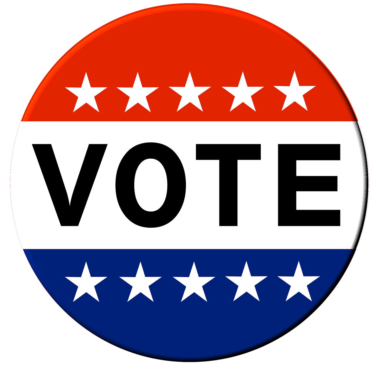 vote button election free photo