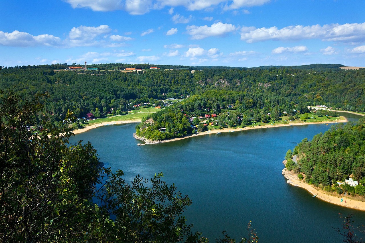 vranovská dam the bit hot lookout rumburak free photo