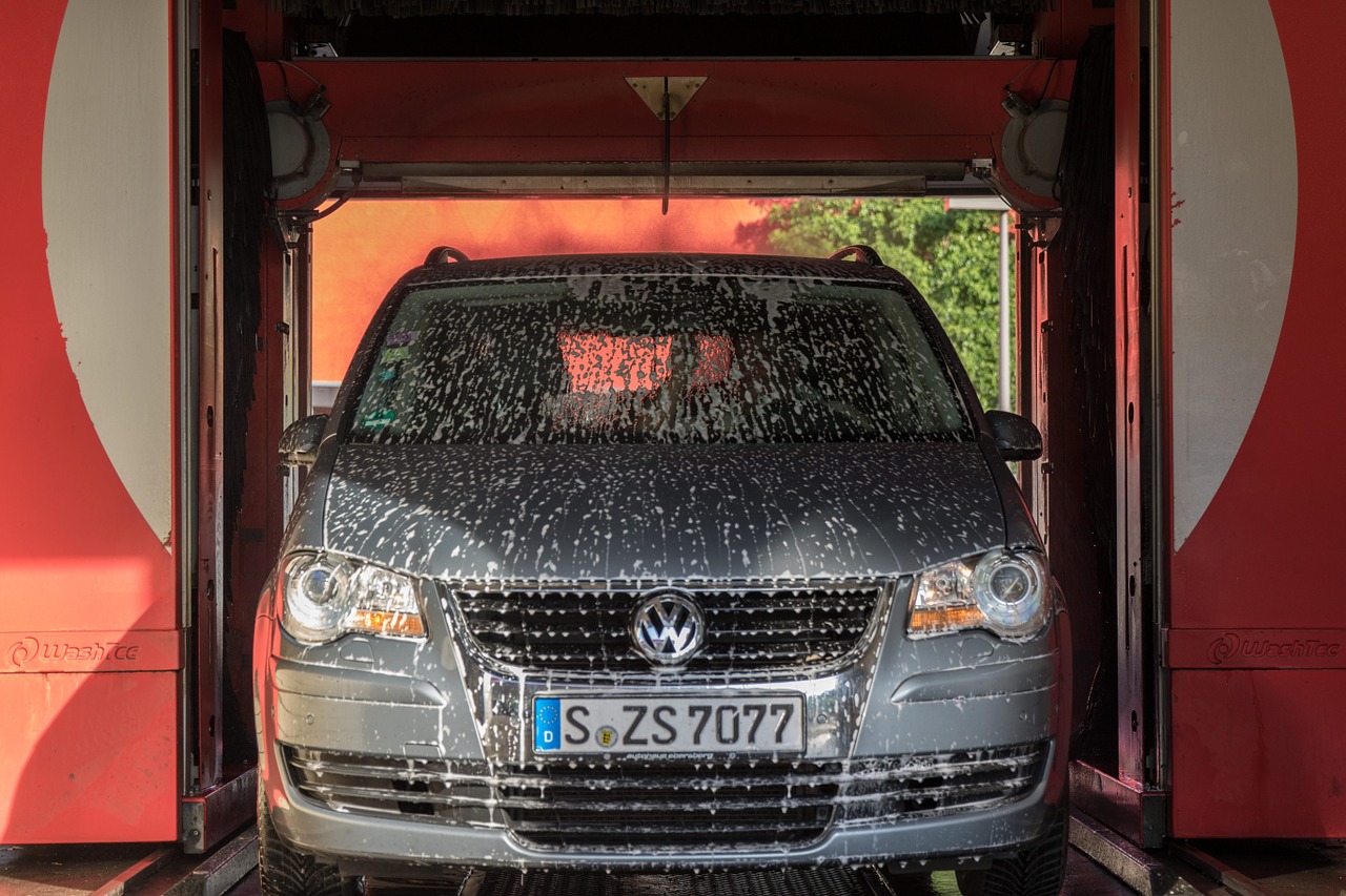 vw vokswagen car wash free photo