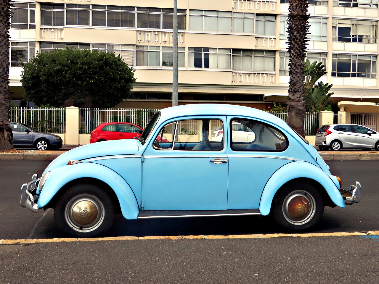 vw beetle vintage automobile free photo