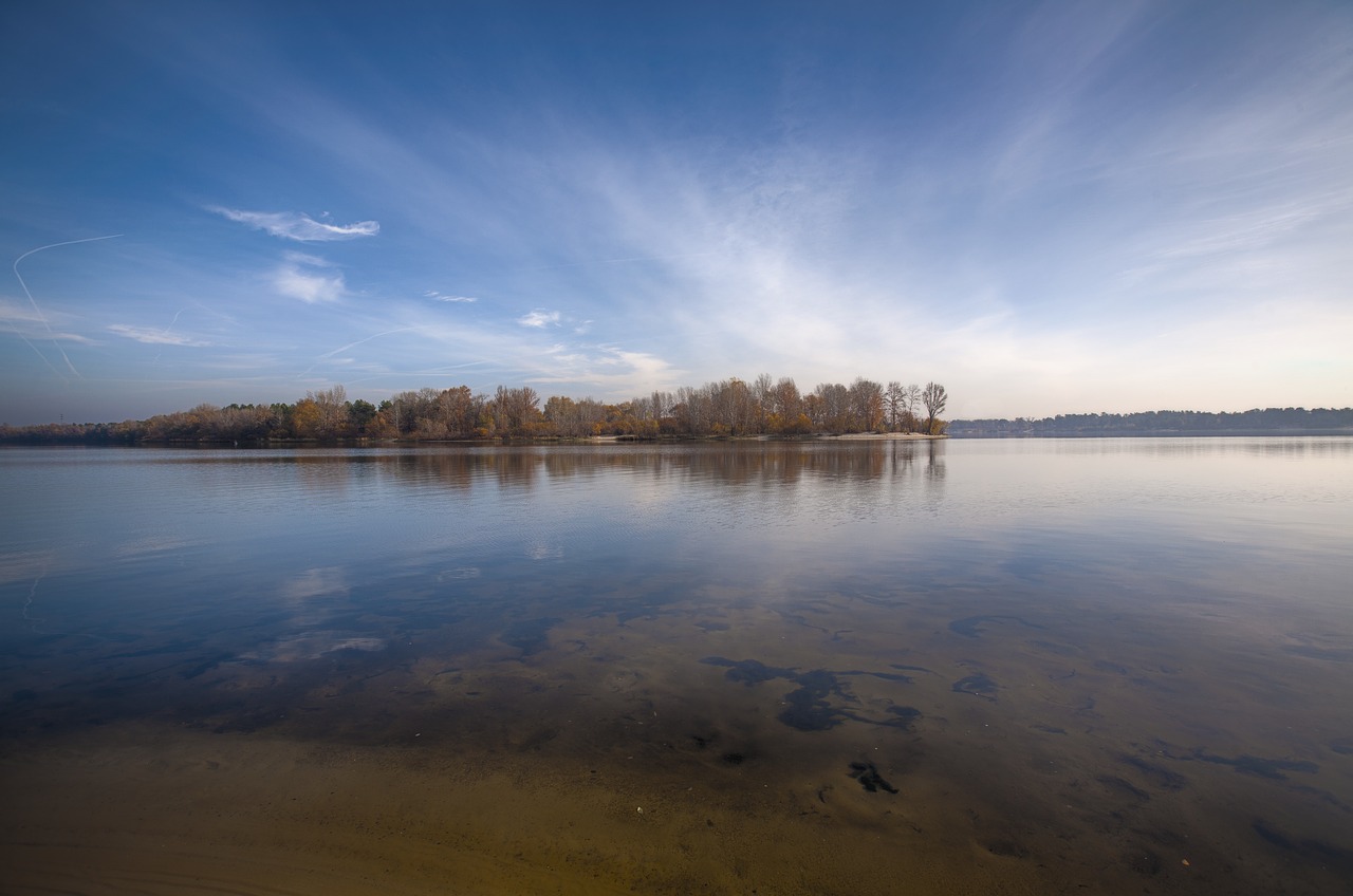 vyshgorod dnieper reflection free photo