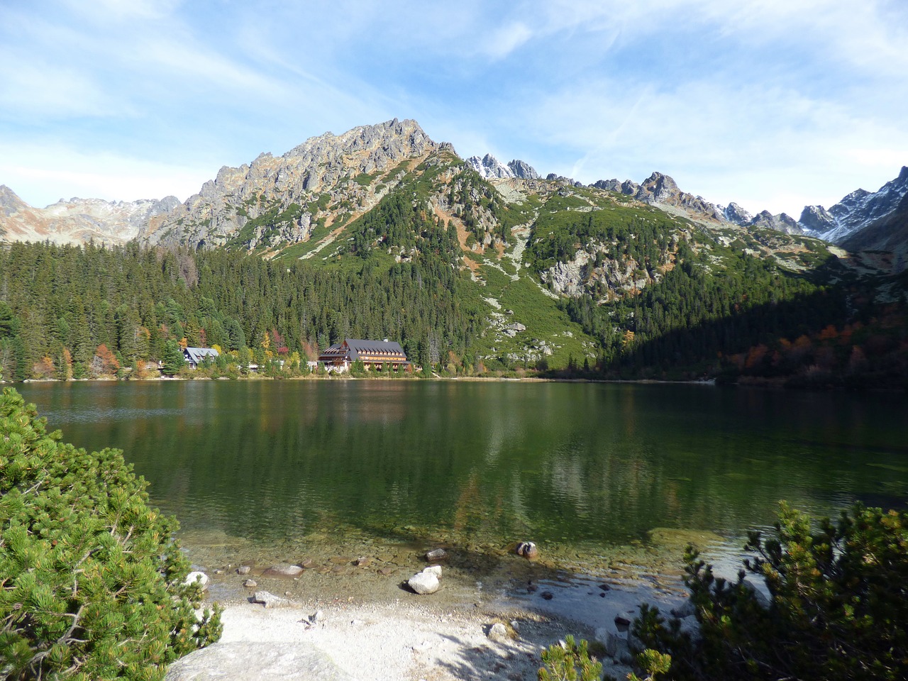 vysoké tatry popradské lake forests free photo