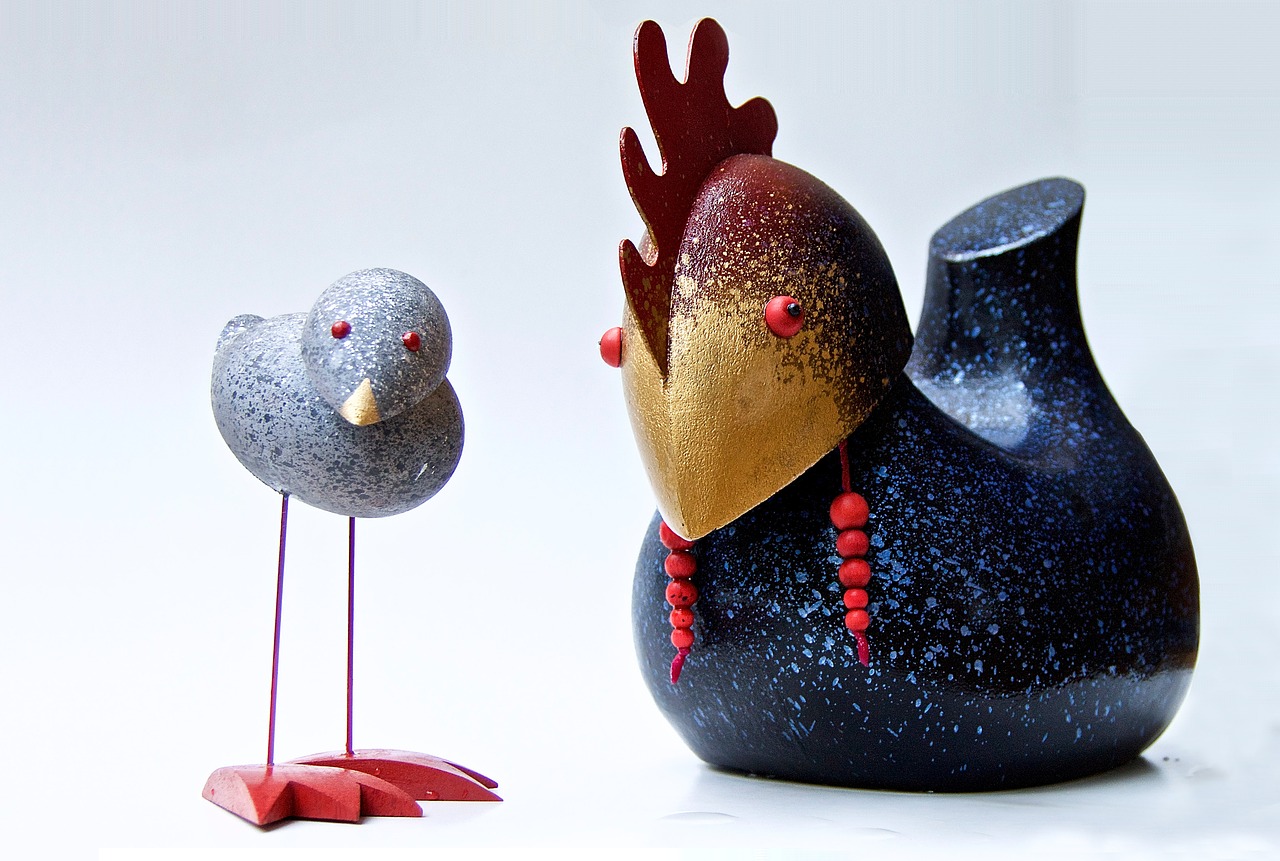 wader chicken craft free photo