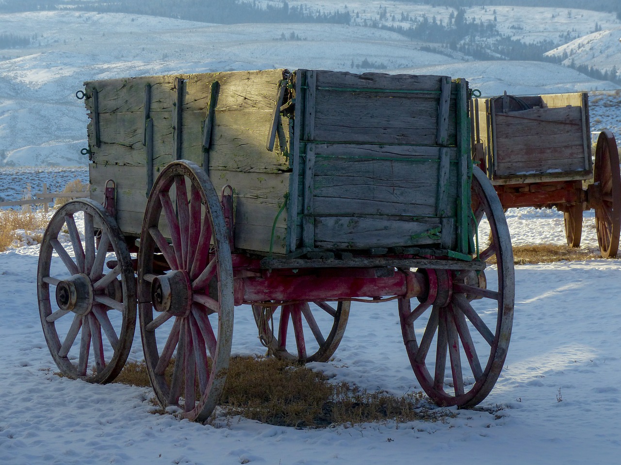 wagon deadman ranch free photo