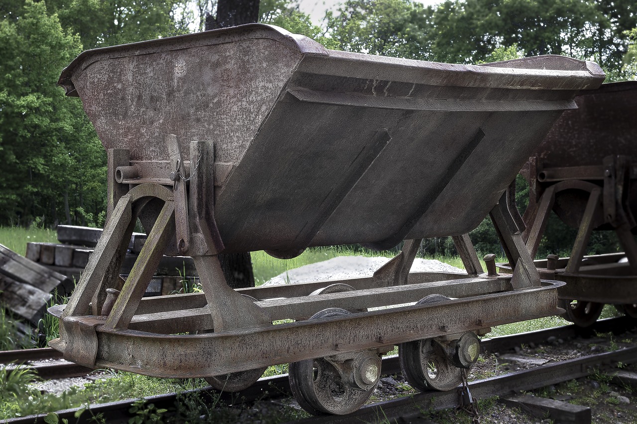 wagon iron rail free photo
